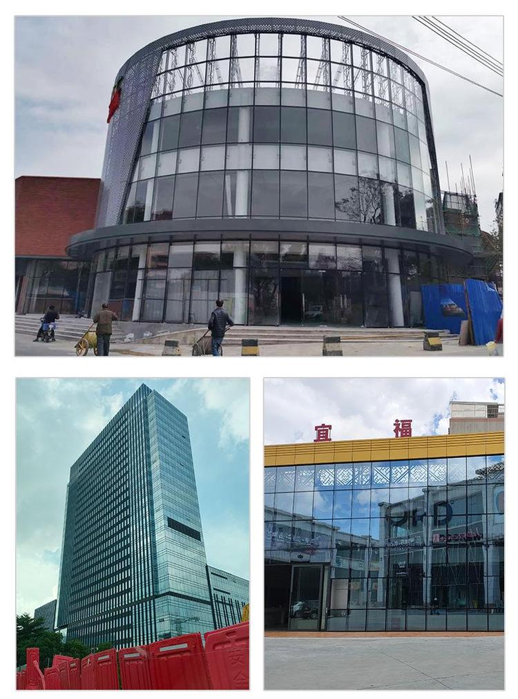 大弧形玻璃幕墙建筑转角外墙装饰——开放式异型双曲幕墙工程技术解析